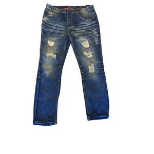 Men's‎ Switch Slim Straight Fit Jeans Color Vintage 38/34 New